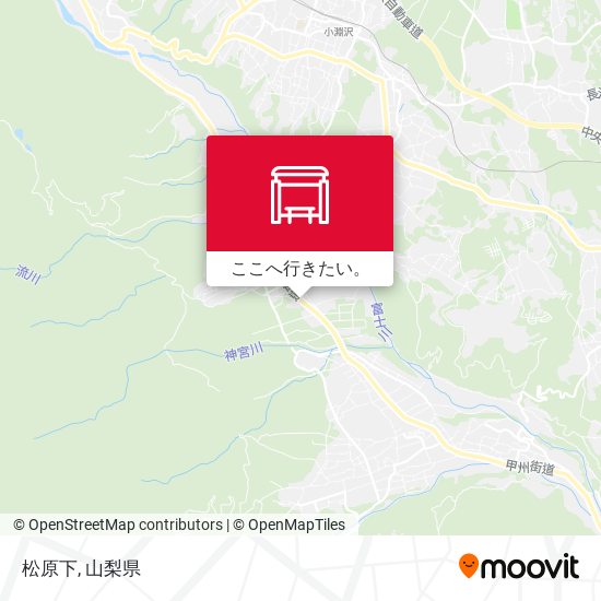 松原下地図