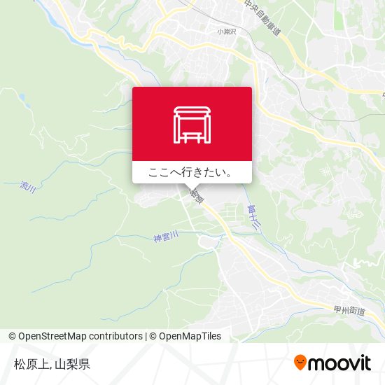 松原上地図
