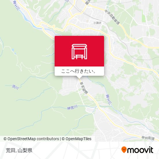 荒田地図