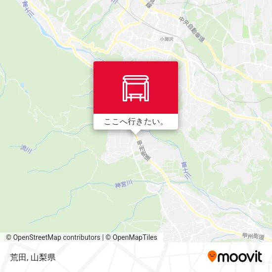 荒田地図