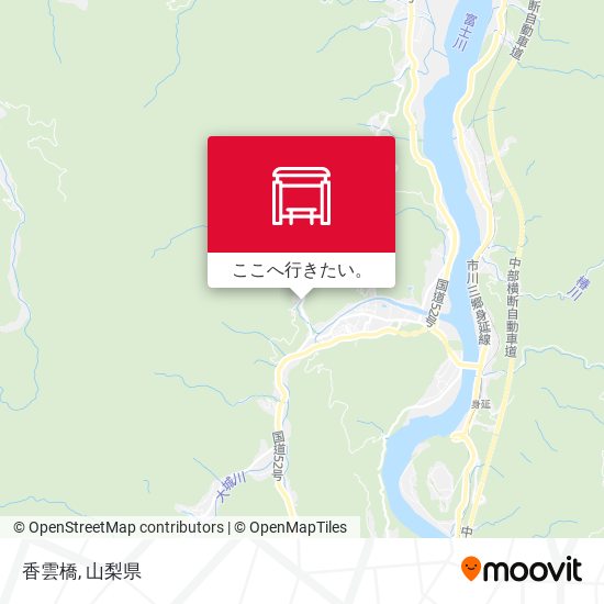 香雲橋地図