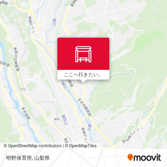 明野保育所地図