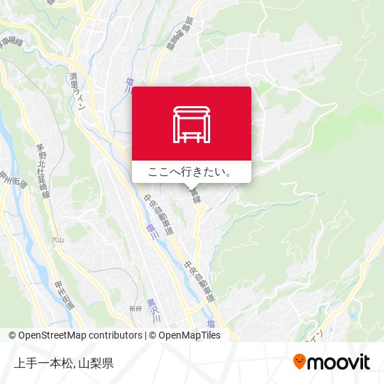 上手一本松地図