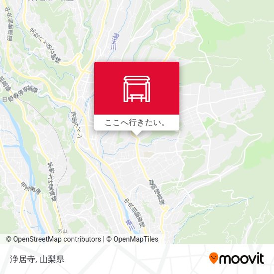 浄居寺地図