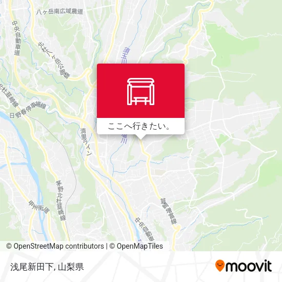 浅尾新田下地図