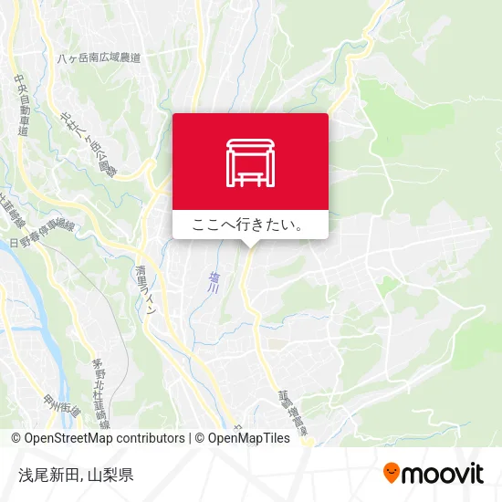 浅尾新田地図