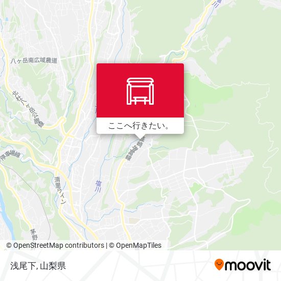 浅尾下地図