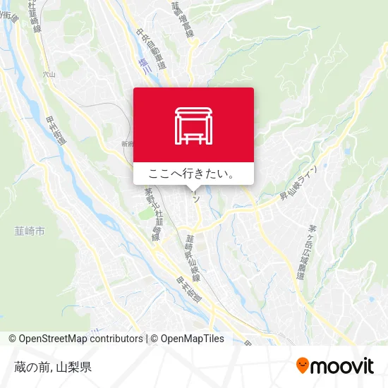 蔵の前地図
