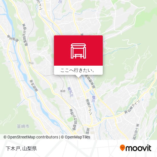 下木戸地図