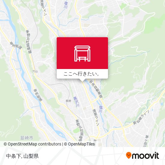 中条下地図