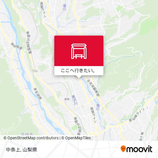 中条上地図