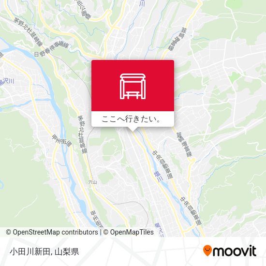 小田川新田地図