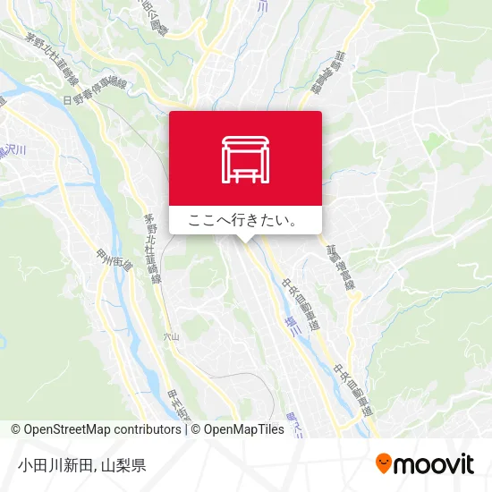 小田川新田地図