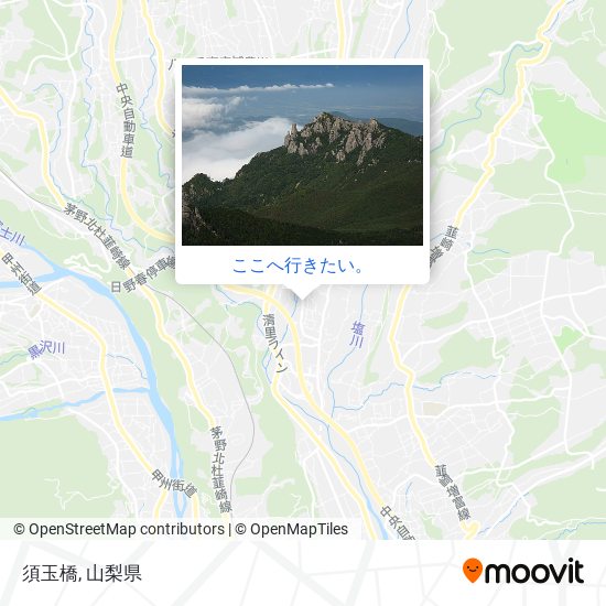須玉橋地図