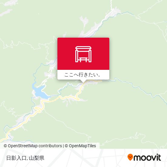 日影入口地図