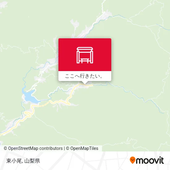 東小尾地図