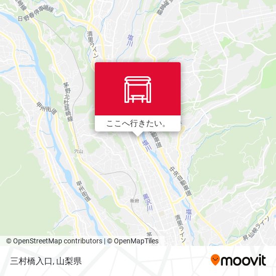 三村橋入口地図