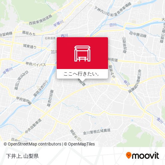 下井上地図