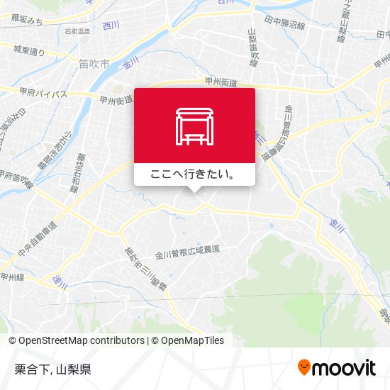 栗合下地図