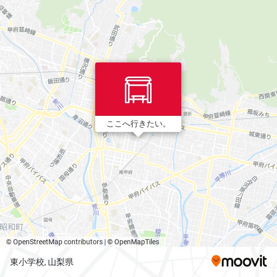東小学校地図