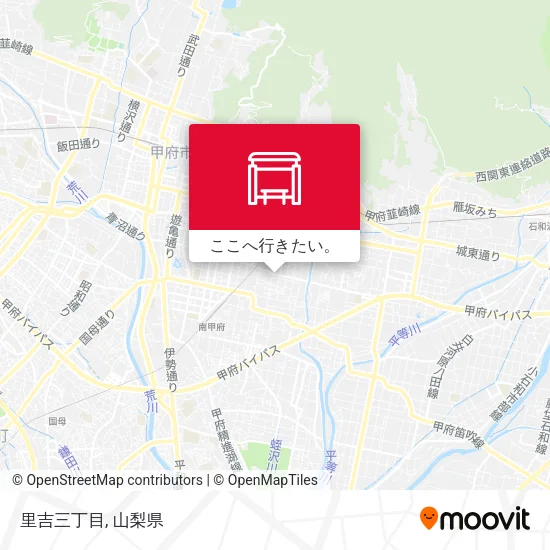 里吉三丁目地図