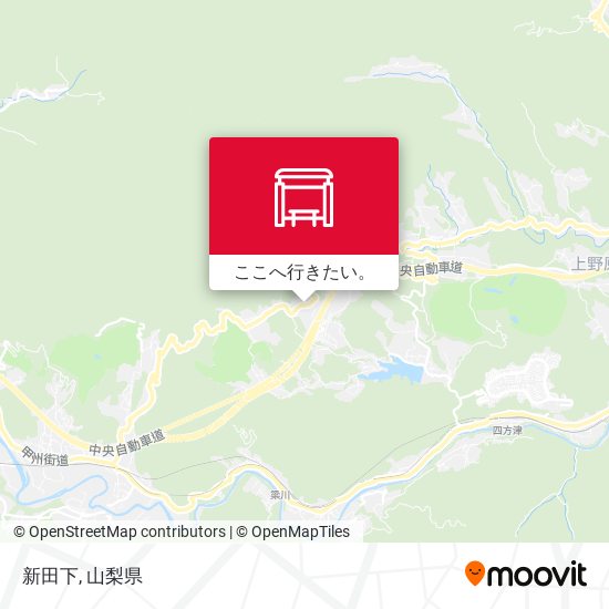 新田下地図