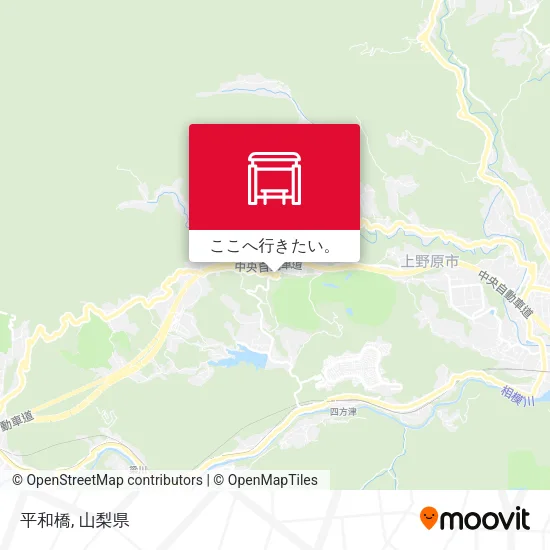 平和橋地図