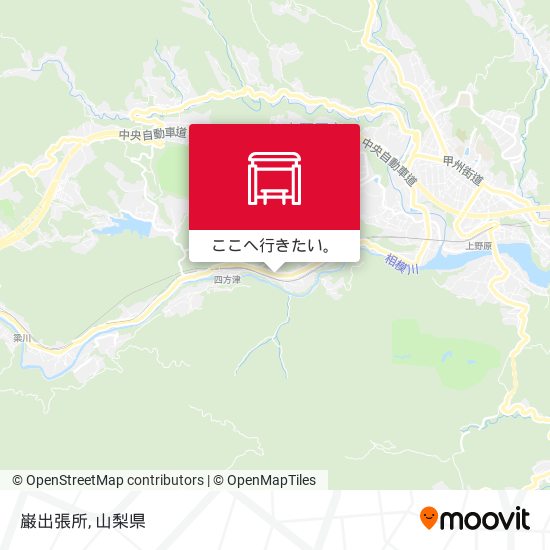巌出張所地図