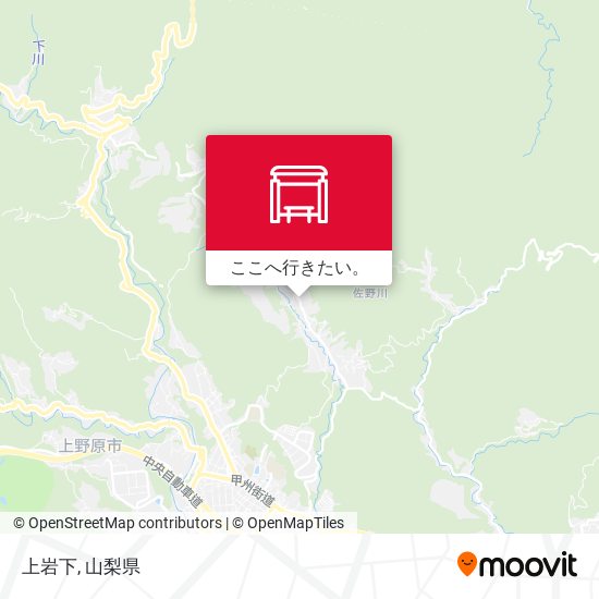 上岩下地図