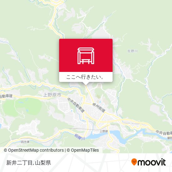 新井二丁目地図