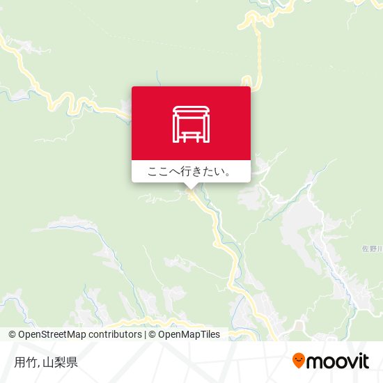 用竹地図