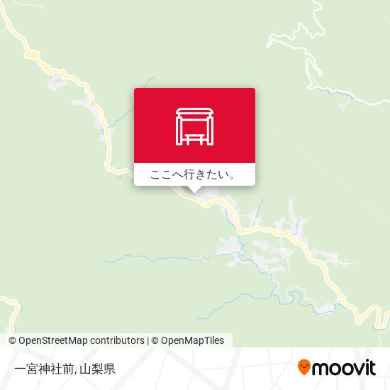 一宮神社前地図