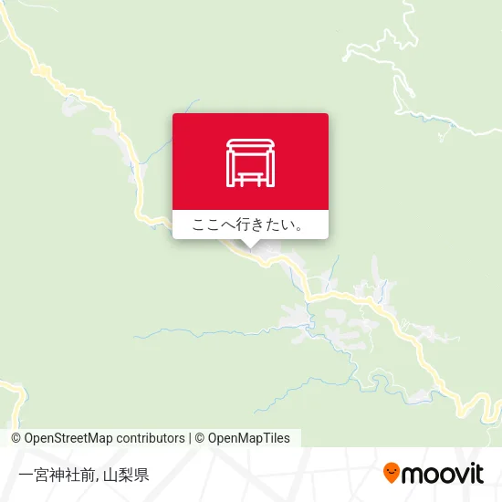 一宮神社前地図