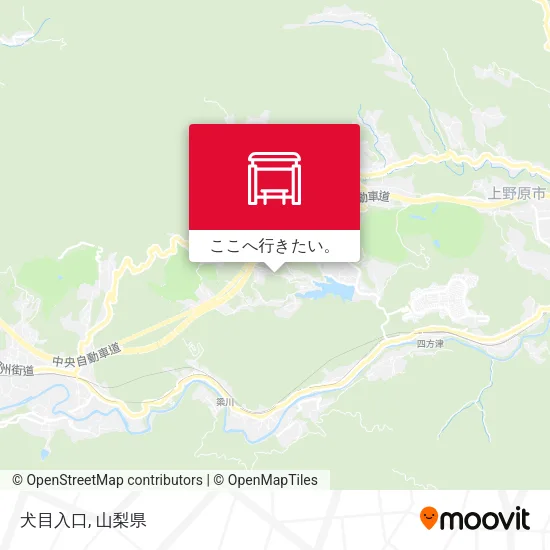 犬目入口地図