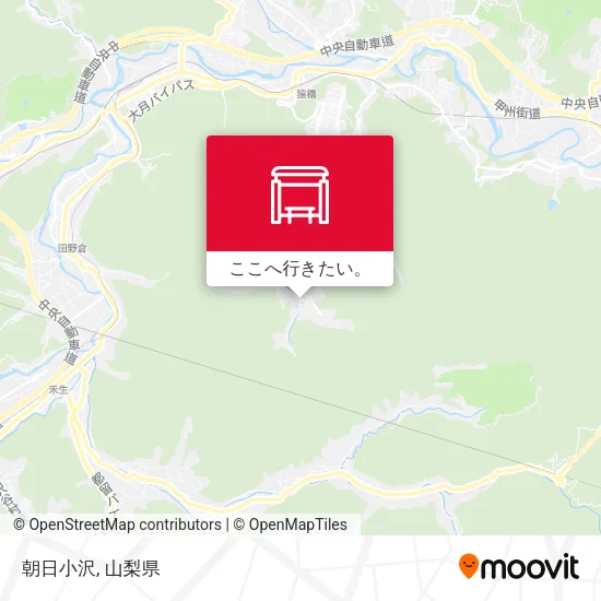 朝日小沢地図
