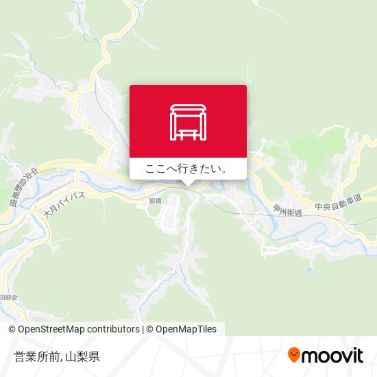 営業所前地図