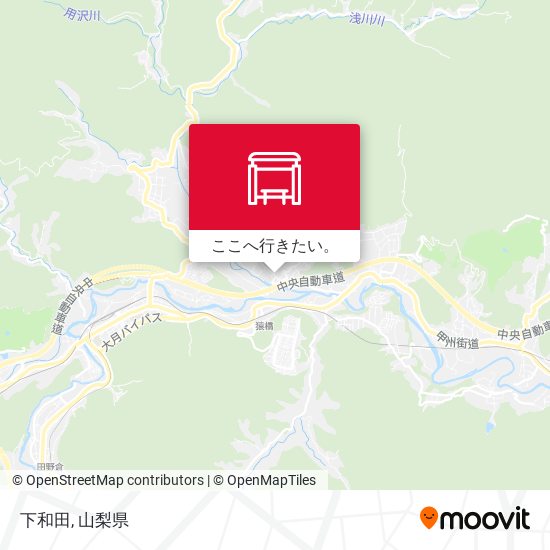 下和田地図