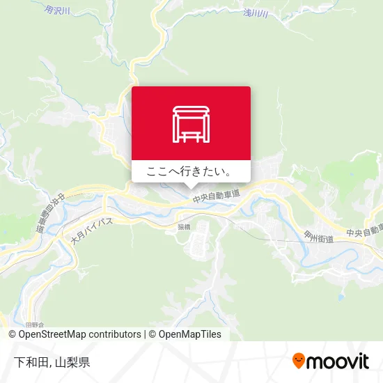 下和田地図