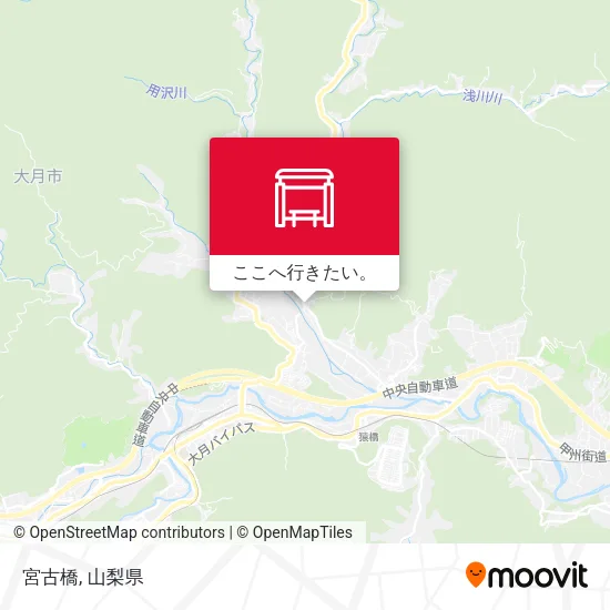 宮古橋地図
