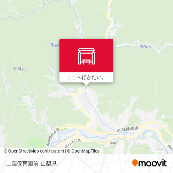 二葉保育園前地図