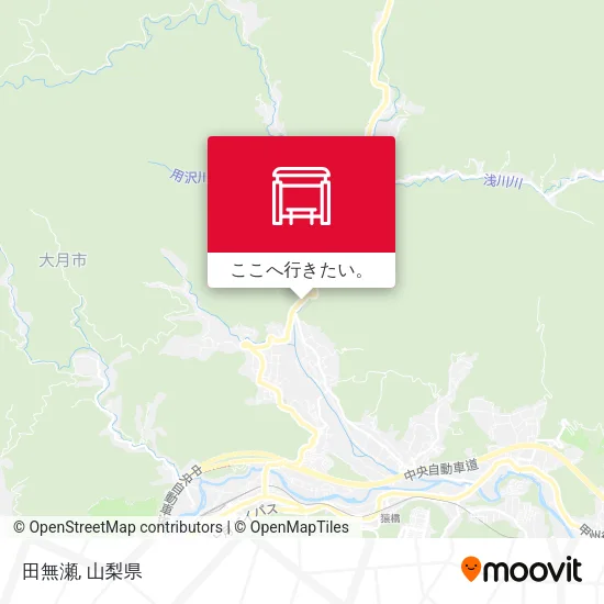 田無瀬地図