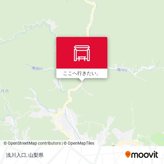 浅川入口地図