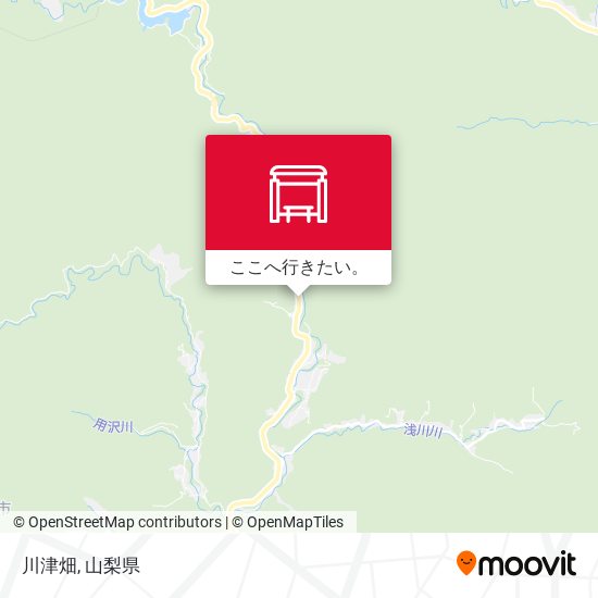 川津畑地図