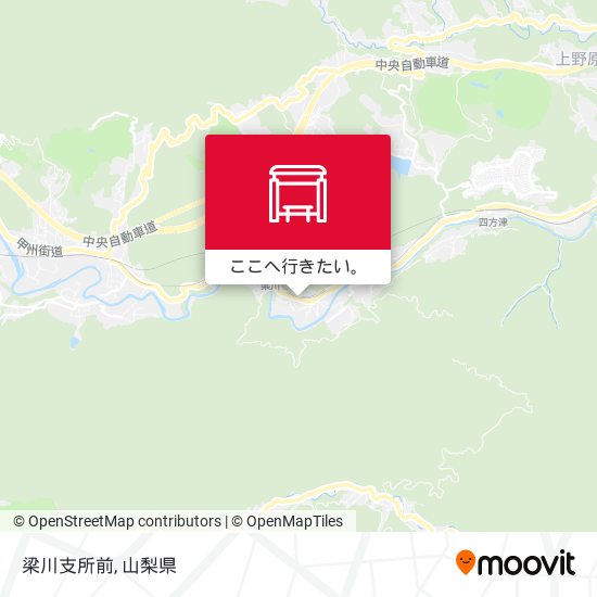 梁川支所前地図