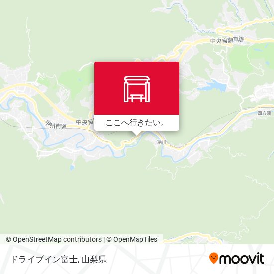 ドライブイン富士地図