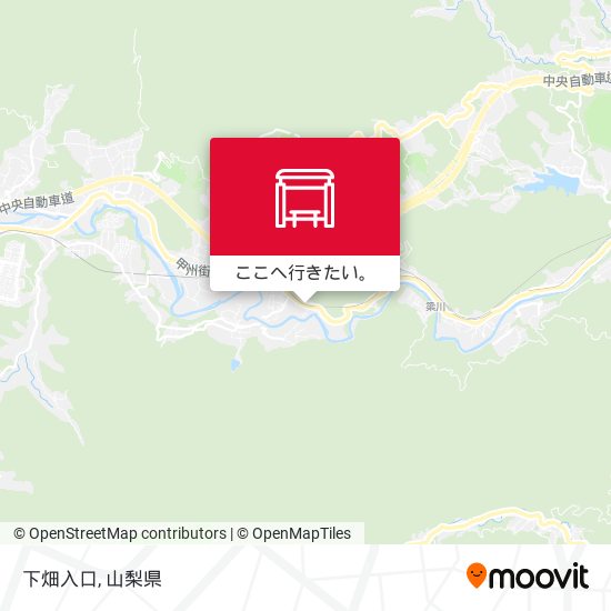 下畑入口地図