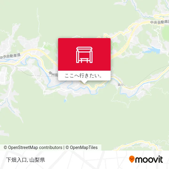 下畑入口地図