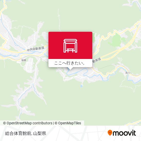 総合体育館前地図