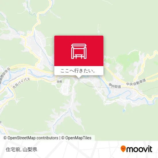 住宅前地図