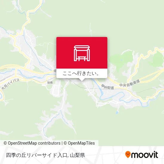 四季の丘リバーサイド入口地図